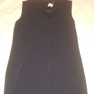 Tahari Navy Blue Dress